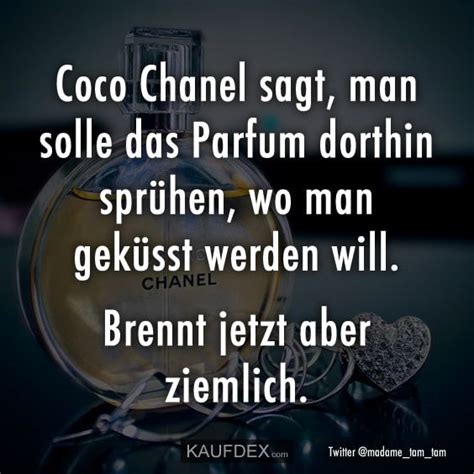 coco chanel parfum werbungsspruch